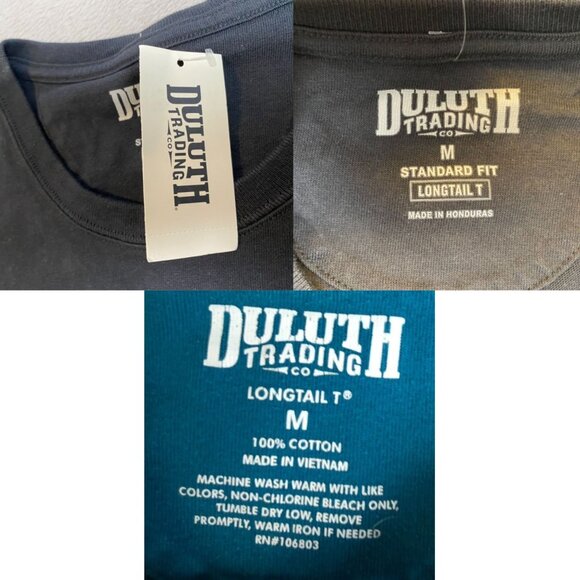 3 Duluth Trading Co. Mens Longtail T-Shirts Medium Lot Of Three Casual Tee - Picture 2 of 4